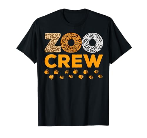 Zoo Crew - Disfraz de zoológico para amantes de animales de vida silvestre Camiseta
