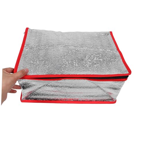 Insulated Food with Flat Bottom Design Portable Reusable Aluminum Thermal Box Liners for Seafood Storage Cold Retaining for Catering and4