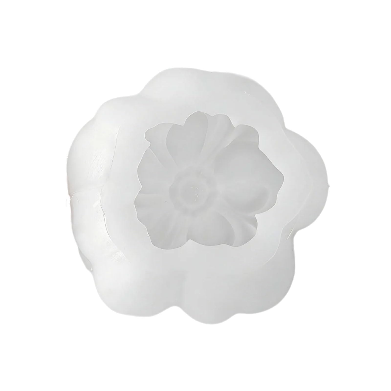 Alksubbm Multipurpose Flower Shape Silicone Molds Fondant Silicone Molds for Making Soap Candy Chocolate Cake Decoration Chocolate Cast