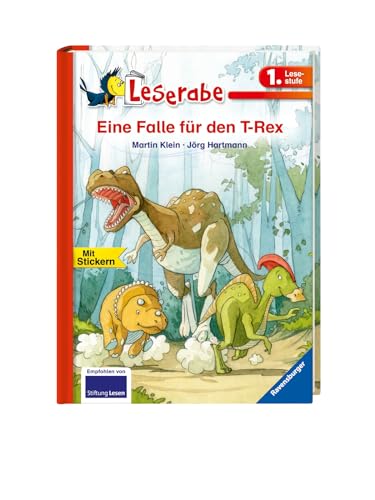 Eine Falle für den T-Rex - Leserabe 1. Klasse - Erstlesebuch für Kinder...