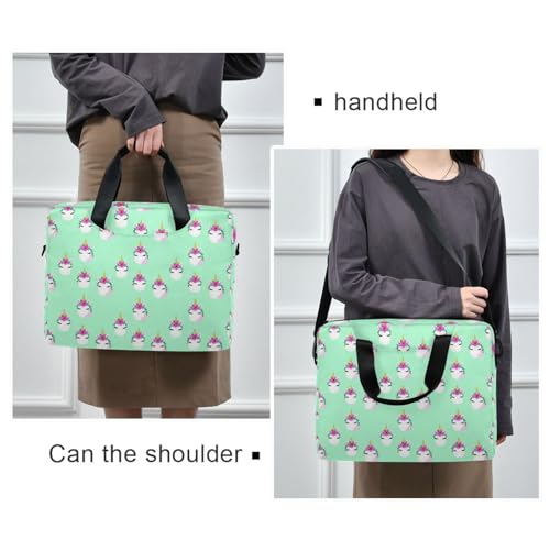 Bolso portátil tipo messenger con cierre 15.6 pulg miniatura 2