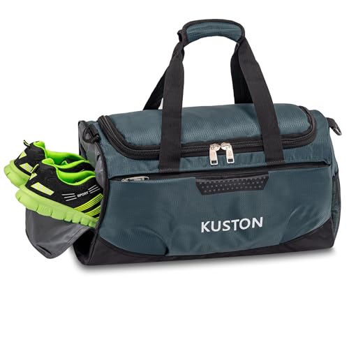 Kuston Sports-Duffel Bags Duffel Bag, Navy Blue, Small-Capacity Hand Luggage