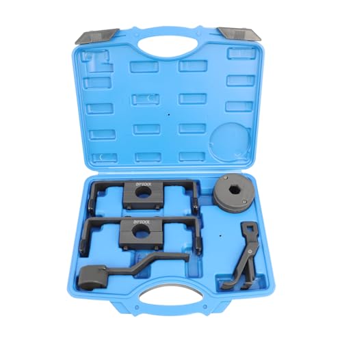 Engine Timing Tool Kit Compatible with Ford 4.6L 5.4L 6.8L 2-Valve and 4-Valve Engine with Valve Spring Compressor Tool, Camshaft Holding Tool, Crankshaft Positioning Tool, Camshaft Positioning Tool