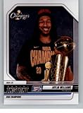 2025 Panini Instant Oklahoma City Thunder NBA Champions #17 Jaylin Williams With Larry O'Brien Trophy Oklahoma City Thunder Official Basketball Card in Raw (NM or Better) Condition
