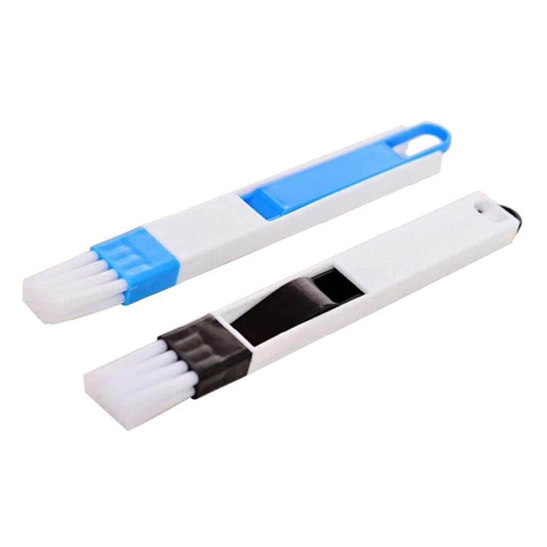 AEIOFU 2PCS Window Slots Cleaning Brush,Window Groove Cleaning Brush Small Household Brush Dust Sweeping Grout Cleaner Brush, Crevice Brush Home Window Slot Groove Cleaning Brush Tools