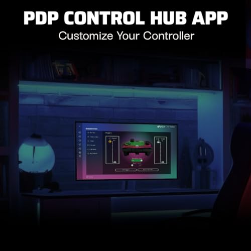 PDP Xbox REMATCH GLOW Wired controller - Space Dust