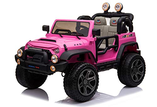 Todoterreno Eléctrico para Niñas y Niños - Mondial Toys MT-018 12V Rosa