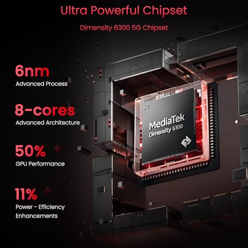 Image of realme 14x 5G Smartphone 6+128GB red, 6.67-inch Screen, 120Hz Display, 6000mAh Battery, 80MP, MediaTek Dimensity 6300, ArmorShell Protection, IP69