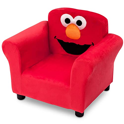 Sesame Street Elmo Upholstered Chair by Delta Children, Red by Delta Children - Image 6