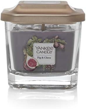Yankee Candle, Medium 3-Wick Square Candles| Fig & Clove