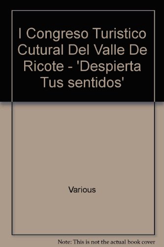 I Congreso Turistico Cutural del Valle de Ricote