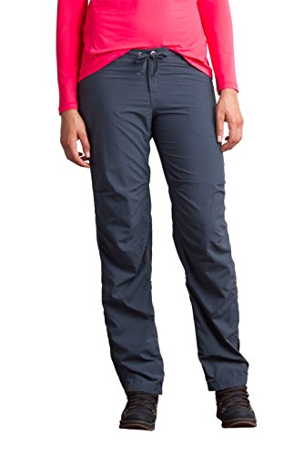 ExOfficio Women's BugsAway Damselfly Pants Petite Length, Carbon, 10