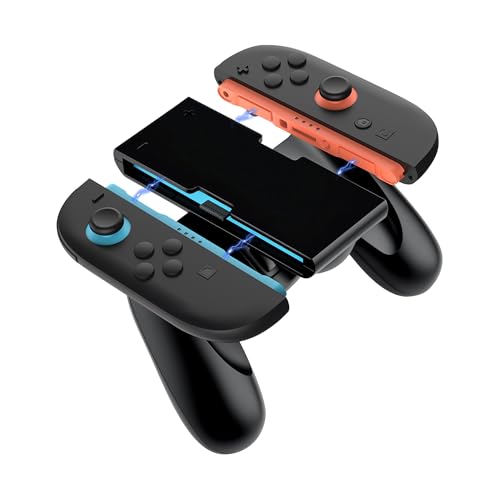 Tolesum Grip Para Switch 2 Mando, Soporte Para Joycon 2 Mando, Base De Carga, Accesorios Para Switch 2- Negro