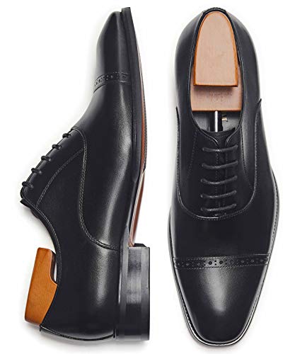 Men's Oxford Formal Comfortable Dress Shoes Genuine Leathers