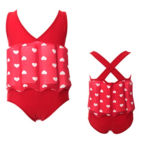 BESPORTBLE, traje de banho infantil flutuante, durável, bonito, flutuante, flutuante, flutuante, par