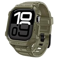 【対応機種】Apple Watch 11/10 46mmのみ対応しております。以外のモデルやサイズには対応しておりませんので、ご購入前に必ずご確認ください。 【時代を超えて愛されるデザイン】Spigenの人気シリーズ「ラギッド・アーマー・プロ」に新デザインが登場しました。カーボンファイバー調のディテールがウォッチの印象を引き締め、上質で洗練されたスタイルを演出します。※本商品は、ウォッチケースとバンドが一体となったアクセサリーです。画面フィルムは付属しません。 【耐久性に優れたTPU素材】日常の...