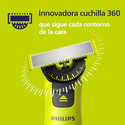 Miniatura 6 de Philips Oneblade Original 360 Cuchillas, Compatibles Con Todos Los Mangos Oneblade Y Pro, 3 Unidades Modelo Qp430 60