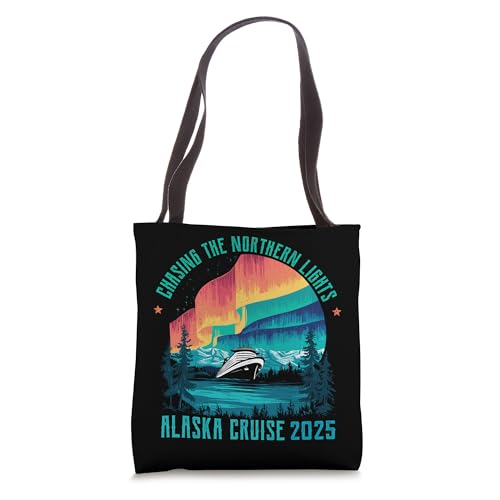 Chasing the Northern Lights Alaska Cruise 2025 Adventure Tote Bag