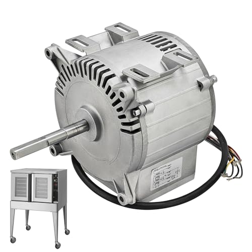 Upgraded 32244 Oven Blower Motor Compatible with Mark V ZEPHIRE BDO-100-E SHO-100 DFG-100 DFG-200 RE-42 RE-44 EF 1/2 HP 2 Speed 1710/1120 RPM 208-240V 1P by Beenhuco - Used condition - US$367.72