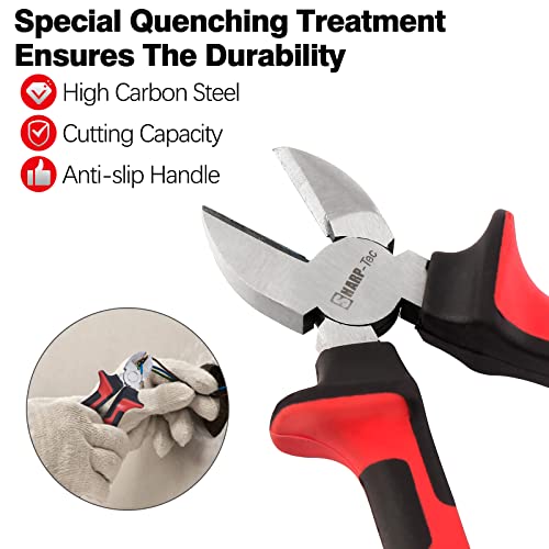 Alicates combinados Sharp-tec de 8 pulgadas para solucionar problemas de mecánica 4