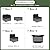 Aoxun 12 Piece Patio Furniture Set with 44” Fire Pit Table Wicker Rattan Outdoor Sectional Sofa Set with Coffee Table and Thickened Cushions, Grey/Black