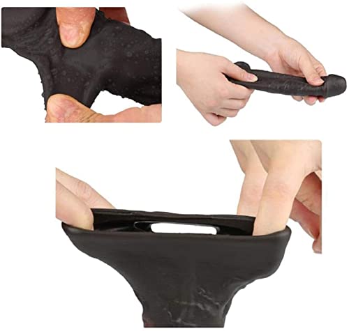 Tollew 98512785412792252 New Soft Realistic Sleeve Extender Sheath For Men Male Enhancement Extension Sleeve Massage 2252 thumb #6