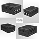 Geekworm Raspberry Pi 5 Gehäuse mit Active Cooler Kit, Support Top PCIe to M.2 NVMe Adapter X1001 / X1004 / X1003 / X1012 / X1015 / X1000 / M901 / M300 (P579-H500)