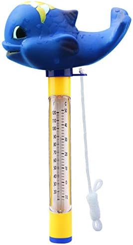Blufree Pool Thermometer Floating, Shatter Resistant, Indoor Outdoor Thermometer Pond Water Thermometer for Swimming Pools, Spas, Hot Tubs, Aquariums & Pond