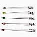 5 Pcs Fishing Alabama Umbrella Rig Multicolor Jig Head with Five Wires Swivels