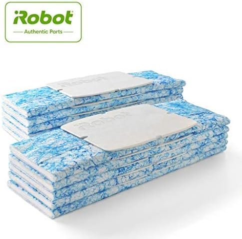 iRobot Braava Authentic Replacement Parts - Braava Jet 200 Series Wet Mopping Pads for Hardwood,Floors,Tile,Stone (10-Pack)