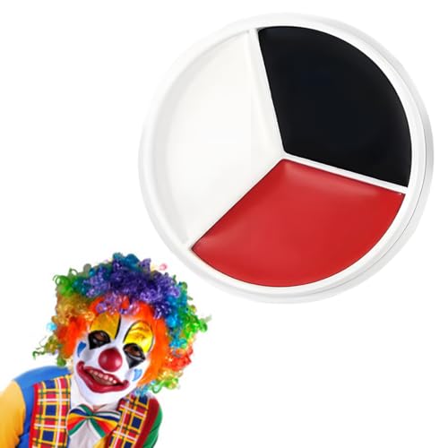 GMDP Pintacaras infantis, maquilhagem vampiro 3 cores laváveis para carnaval, aniversários, festas e Natal.