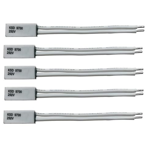 50�� KSD9700 40��-250�� 10A 16A 250V �Z���~�b�N �m�[�}���N���[�Y �m�[�}���I�[�v�� �T�[���X�^�b�g �T�[�}���v���e�N�^�[ 40��-240��(Ceramics-10A-NC,95C)