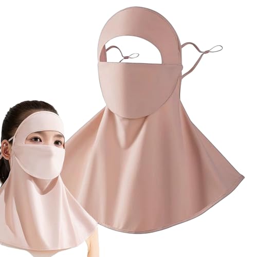 Protector facial lavable con agujero para beber en agricultura