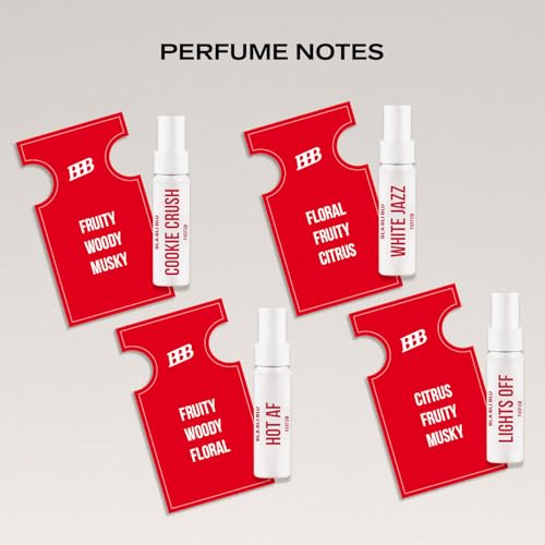 Image of BLABLIBLU IGNITION Travel Pocket Parfum Trial Set for Woman|4x7ml|Long-Lasting Parfum Fragrances - better than EDP, EDT & EDC|Perfume For Woman|