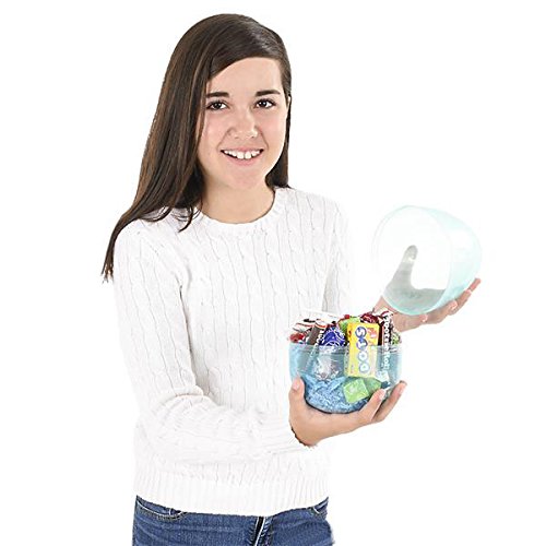 Buy 4E's Novelty Jumbo Easter Eggs 8" Plastic Fillable Large Eggs (Set