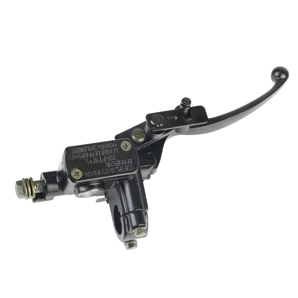 Ztawwcj Right Cylinder Hydraulic Brake Lever Left Clutch Pump Motorcycle Fit For 50Cc-250Cc Dirt Bike Atv Four-Wheei Universal Rear Brake Pump(Right)