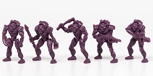 Fantasy Battles Creature Mini Action Figure Playset-Aliens 2 ʺ Fantasy Figures-Xl 1/32Nd Scale Dnd 5 Pcs Characters Accessories Rpgs And Soldiers #TOP3