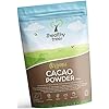 TheHealthyTree Company Organic Raw Cacao Powder – High in Protein, Magnesium, Fibre and Potassium – Vegan, Sugar Free…