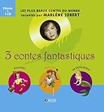  3 contes fantastiques: Coffret en 3 tomes : Pinocchio ; Peter Pan ; La Petite Sirène