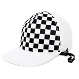 Bonvince Toddler Trucker Hat Adjustable Baby Sun Hat Toddler Flat Brim Cap Quick Drying Boys Girls S