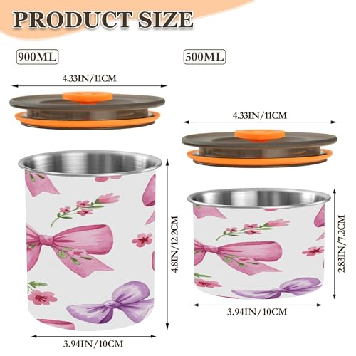 Contenedor hermético para café acero inoxidable 17 oz miniatura 3