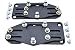 C-10 LS SWAP MOUNTS Dirty Dingo"Dingo Sliders" PAIR (Raw steel)
