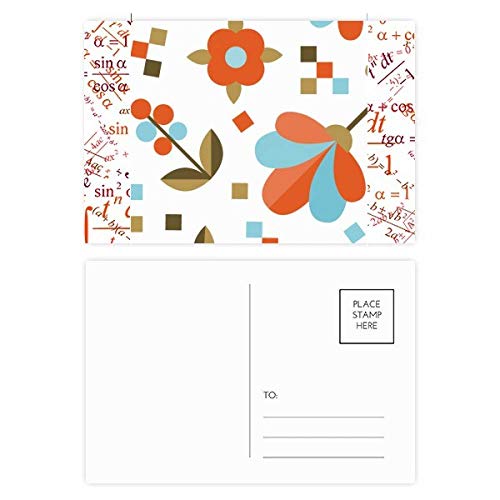 Jeu de cartes postales multicolore usine peinture pixel