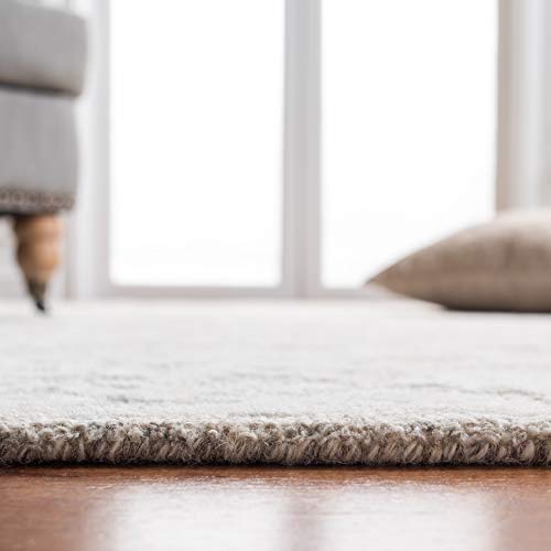 Tapete de Lana Premium Handmade 8' x 10' Beige miniatura 5