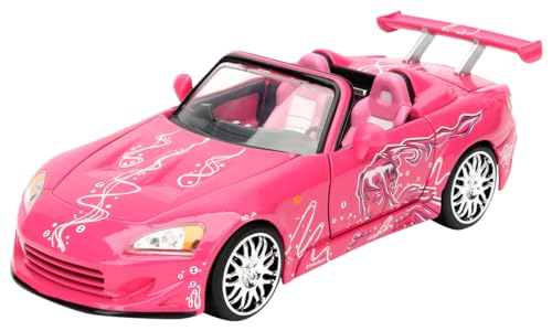 Jada Toys ワイルドスピード シリーズ 1/24 F&F ホンダ S2000 ピンク/グラフィックス (スーキー) 完成品