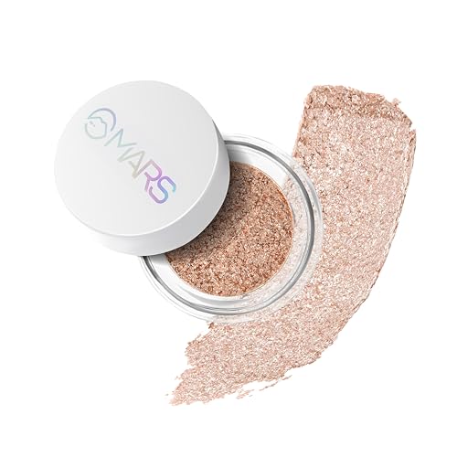 MARS Starlit Pot Eyeshadow (3.0gm) (SHADE-02) | Shimmer Finish | Duo-Chrome Hue Shine | Long-Lasting | Smooth Texture | Mess-Free Application | Travel-Friendly | Easy To Use