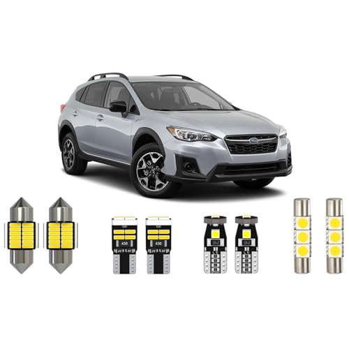 Kit interior LED para Subaru XV Crosstrek 8 piezas 6000K miniatura 1