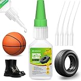 Gummikleber Extra Stark Wasserfest – 30g Set mit Sekundenkleber & Anti-Austrocknung – Super...