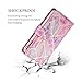 UEEBAI Wallet Case for Samsung Galaxy S21 5G, Premium PU Leather Magnetic Closure Geometric Marble Pattern Handbag Zipper Pocket Case Kickstand Card Slots Shockproof Flip Cover - Pink & Purple UEEBAI Wallet Case for Samsung Galaxy S21 5G, Premium PU Leather Magnetic Closure Geometric Marble Pattern Handbag Zipper Pocket Case Kickstand Card Slots Shockproof Flip Cover - Pink & Purple