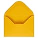 100 Count Assorted Color Gift Card Envelopes, Small Envelope with Gummed Seal, Mini Cash Envelopes for Business Cards, Saving Money, Gifts, 10 Colors (4 x 2.7 Inches)